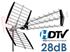 Immagine di ANTENNA TV UHF+DDT DIGITALE SHD45E 28DB STARK