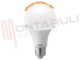 Immagine di LAMPADA GOCCIA SATINATA LED E27 11W 230V 3000°K (RESA/75)
