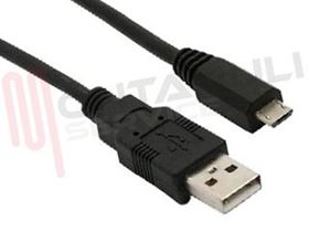 Picture of CAVO USB A USB MAS-MAS TYP-B MICRO 0,5MT NERO