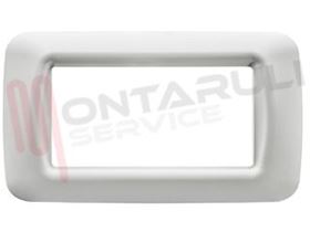 Picture of PLACCA 4 POSTI BIANCO SERIE TOP SYSTEM