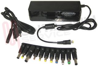 Picture of ALIMENTATORE UNIVERSALE NOTEBOOK 120W 12-24V 10A 8 PLUG