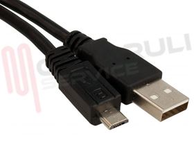 Picture of CAVO USB A USB MAS-MAS TYP-B MICRO 5MT NERO