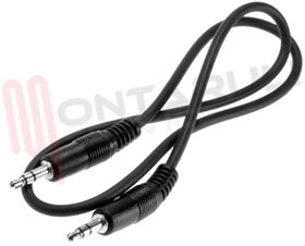 Picture of CAVO AUDIO JACK MASC. 3,5MM / JACK 3,5MM MASC. MT.0,5 STEREO