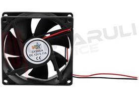 Visualizza i dettagli per VENTOLA DC 80X80X25 12V Immagine di VENTOLA DC 80X80X25 12V