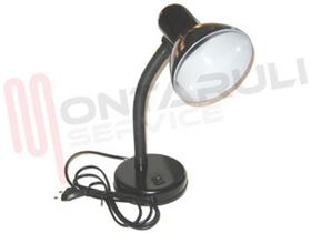 Visualizza i dettagli per LAMPADA TAVOLO E27 40W NERO Immagine di LAMPADA TAVOLO E27 40W NERO
