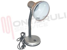 Visualizza i dettagli per LAMPADA TAVOLO E27 40W GRIGIO Immagine di LAMPADA TAVOLO E27 40W GRIGIO