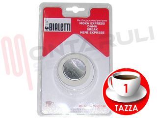 Immagine di GUARNIZIONE + FILTRO 1 TZ. MOKA EXPRESS/DAMA/BREAK
