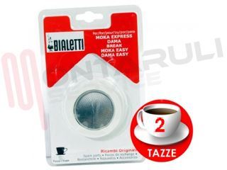 Immagine di GUARNIZIONE + FILTRO 2 TZ. MOKA EXPRESS/DAMA/BREAK