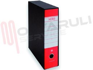 Immagine di RACCOGLITORE PROTOCOLLO DORSO 8 NERO & BREF. ROSSO