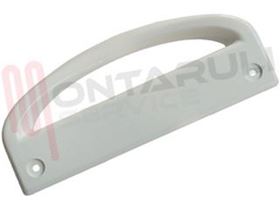 Visualizza i dettagli per MANIGLIA FRIGO BIANCA DIST. FORI 16CM. Immagine di MANIGLIA FRIGO BIANCA DIST. FORI 16CM.