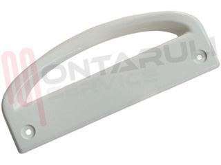 Immagine di MANIGLIA FRIGO BIANCA DIST. FORI 16CM.