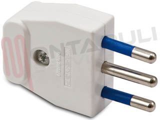 Immagine di SPINA VOLANTE 2P+T 10A BIANCO MASTER ART.5121