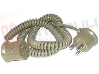 Immagine di CAVO ESTENSIBILE PER TELEFONO MT.2,5 BEIGE