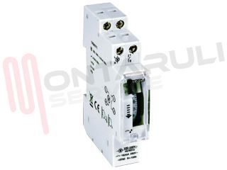 Immagine di INTERRUTTORE ORARIO 1MOD. DIN BACK-UP TIME 100H