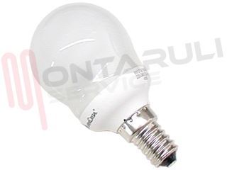 Immagine di LAMPADA MINIGLOBO 9W E14 K2700 LUCE CALDA RESA/50W