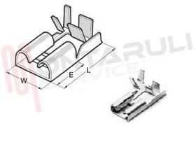 Visualizza i dettagli per FASTON FEMMINA A BANDIERA 1-2.5MMQ 6,3X0,8MM PZ.100 Immagine di FASTON FEMMINA A BANDIERA 1-2.5MMQ 6,3X0,8MM PZ.100