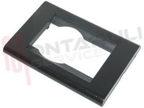 Visualizza i dettagli per PLACCA RETANGOLARE UNEL + 1 POSTO NERA SERIE LIVING Immagine di PLACCA RETANGOLARE UNEL + 1 POSTO NERA SERIE LIVING