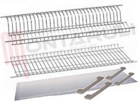 Visualizza i dettagli per SCOLAPIATTI SMALTATO GRIGIO 76CM. ART.KIT124GZN Immagine di SCOLAPIATTI SMALTATO GRIGIO 76CM. ART.KIT124GZN