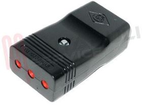 Visualizza i dettagli per PRESA VOLANTE 10A+T OVA NERA Immagine di PRESA VOLANTE 10A+T OVA NERA