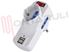 Immagine di PRESA MULTIPLA 1PR. SCHUKO+2PRESE BIVALENTI C/INT 16A + USB