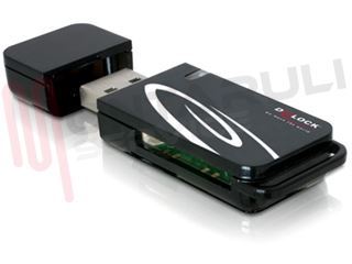 Immagine di LETTORE MULTI CARD READER 2.0 EXT. DELOCK 18 IN 1