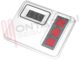 Immagine di TIMER CONTAMINUTI CLIPTIMER 0501 LCD BIANCO