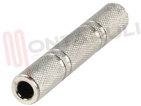 Visualizza i dettagli per ADATTATORE AUDIO 1 JACK FEMM 6,3MM / 1 JACK FEMM 6,3MM STER Immagine di ADATTATORE AUDIO 1 JACK FEMM 6,3MM / 1 JACK FEMM 6,3MM STER