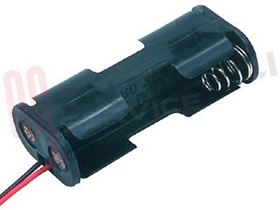 Visualizza i dettagli per PORTABATTERIA 2 AA STILO Immagine di PORTABATTERIA 2 AA STILO