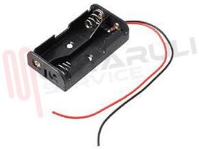 Visualizza i dettagli per PORTABATTERIA 2 AA STILO Immagine di PORTABATTERIA 2 AA STILO