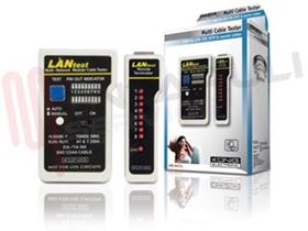 Visualizza i dettagli per TESTER PER CAVI DI RETE LAN UTP/FTP/SFTP Immagine di TESTER PER CAVI DI RETE LAN UTP/FTP/SFTP