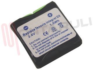Immagine di BATTERIA 2,4V 600MAH FOR CORDLESS