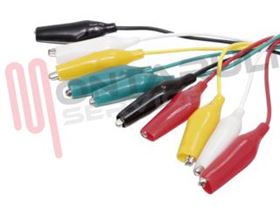 Visualizza i dettagli per CABLAGGIO CON 5 COCCODRILLO SU ENTRAMBE LE ESTREMITA' Immagine di CABLAGGIO CON 5 COCCODRILLO SU ENTRAMBE LE ESTREMITA'