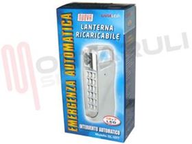 Visualizza i dettagli per LAMPADA EMERGENZA 18+7 LED RICARICABILE Immagine di LAMPADA EMERGENZA 18+7 LED RICARICABILE
