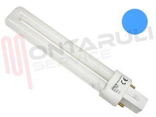 Immagine di LAMPADA DULUX S 9W/67 BLU G23