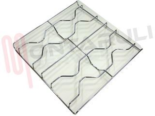 Immagine di GRIGLIA 4 FUOCHI FILO 413X408MM. AREILOS