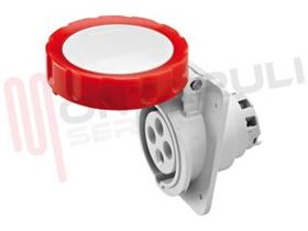 Visualizza i dettagli per PRESA FISSA INCASSO CEE IP67 3P+T 16A 380V Immagine di PRESA FISSA INCASSO CEE IP67 3P+T 16A 380V
