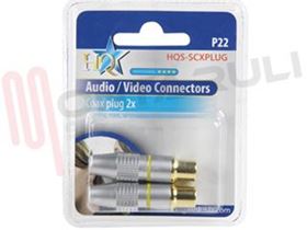 Visualizza i dettagli per SPINA COASSIALI MASCHIO 9.5MM CF.2 PEZZI Immagine di SPINA COASSIALI MASCHIO 9.5MM CF.2 PEZZI