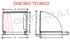 Immagine di KIT COPERCHIO PIANO COTTURA NERO 470X470MM.