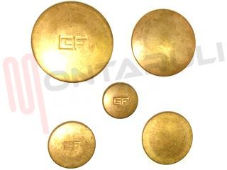 Immagine di KIT SPARTIFIAMMA OTTONE SATINATO 5 PEZZI