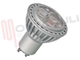 Visualizza i dettagli per LAMPADA DICROICA FARETTO LED 6W GU10 220V 2700°K Immagine di LAMPADA DICROICA FARETTO LED 6W GU10 220V 2700°K