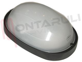 Immagine di PLAFONIERA 2X9W PRIMA G23 NERA DIFF./OPALINO