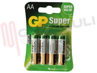 Immagine di BATTERIA 1,5V LR6 15A-U4 4X AA STILO