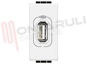 Visualizza i dettagli per PRESA USB BIANCA ALIMENTATA 5V SERIE LIGHT Immagine di PRESA USB BIANCA ALIMENTATA 5V SERIE LIGHT