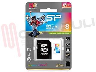 Immagine di SECURE DIGITAL CARD 8GB CLASS.10 MICROSD CON ADATTATORE SD