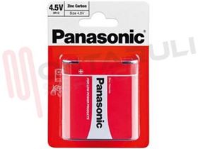 Visualizza i dettagli per BATTERIA 4,5V 3R12 ZINCO CARBONE Immagine di BATTERIA 4,5V 3R12 ZINCO CARBONE