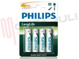 Immagine di BATTERIA 1,5V LR06 4X LONGLIFE AA STILO