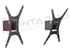Immagine di SUPPORTO PER SCHERMI PIATTI FLAT ORIENTABILE TV 10-32"