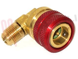 Immagine di RUBINETTO INNESTO RAPIDO R134 ALTA PRESSIONE ATT. 3/8 SAE