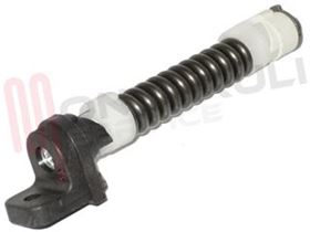 Visualizza i dettagli per CERNIERA COPERCHIO SINISTRA MARRONE L=118MM. Immagine di CERNIERA COPERCHIO SINISTRA MARRONE L=118MM.