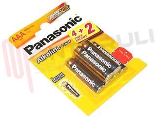 Immagine di BATTERIA 1,5V LR03 6X POWER AAA MINISTILO